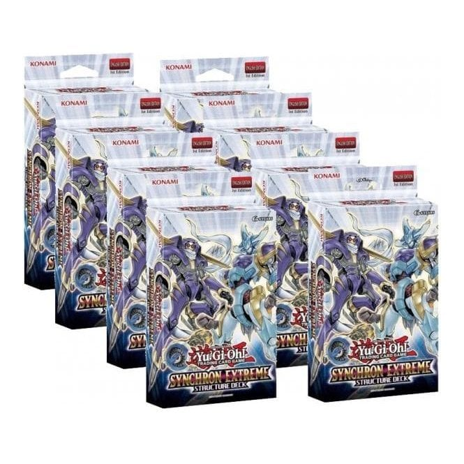Yu-Gi-Oh! Structure Deck - Synchron Extreme Structure Deck - DISPLAY (8 count) | Chaos Cards Yu-Gi-Oh! Structure Deck - Synchron Extreme Structure Deck - DISPLAY (8 count) | Chaos Cards