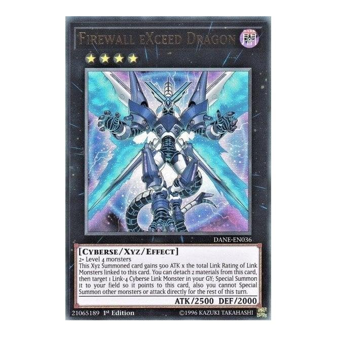 Firewall Exceed Yu-Gi-Oh! Card DANE-EN036 Firewall eXceed Dragon (Ultra Rare) | Chaos Cards