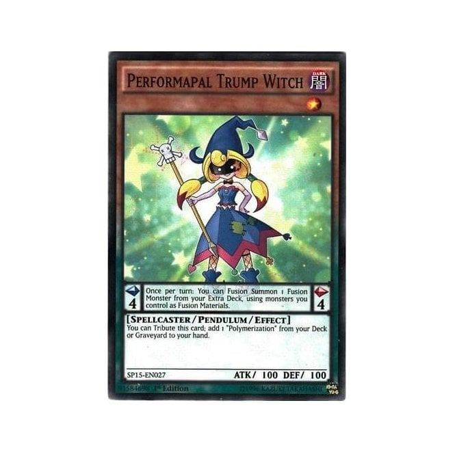 YU-GI-OH! - Performapal Trump Witch (SECE-EN006) - Secretos De La