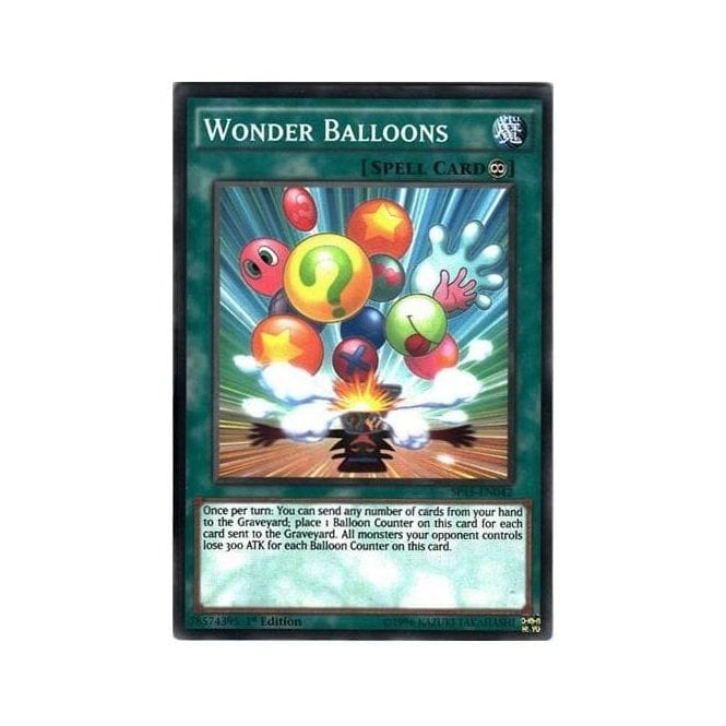 yugioh balloon card CHEEKY WONDER LIGHTSWORN DECK! | Duel Links 09680 UPC Yu-Gi-Oh! Card SP15-EN042 Wonder Balloons
