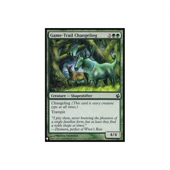 Game-Trail Changeling (FOIL) : MYSTERY BOOSTER 1880 - Magic the Gathering Single Card