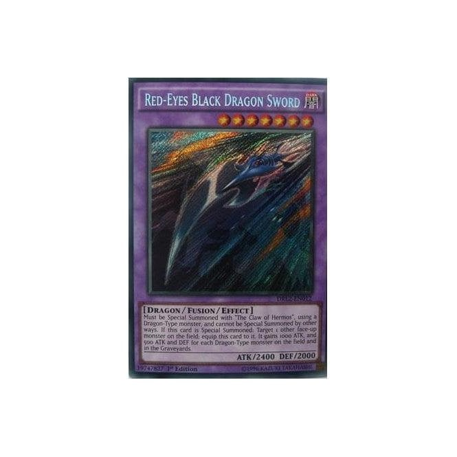 Yu-Gi-Oh! Card DRL2-EN012 Red-Eyes Black Dragon Sword (Secret Rare) | Chaos Cards Yu-Gi-Oh! Card DRL2-EN012 Red-Eyes Black Dragon Sword (Secret Rare) | Chaos Cards