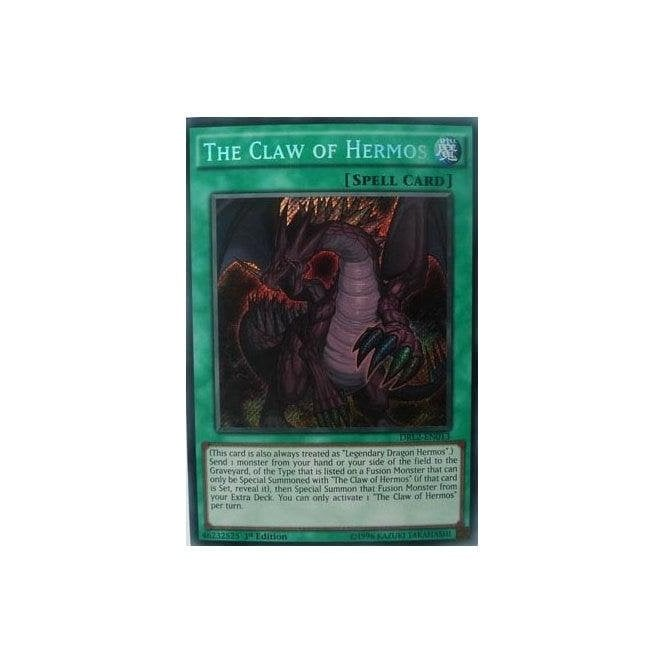 Yu-Gi-Oh! Card DRL2-EN013 The Claw of Hermos (Secret Rare) | Chaos Cards Yu-Gi-Oh! Card DRL2-EN013 The Claw of Hermos (Secret Rare) | Chaos Cards