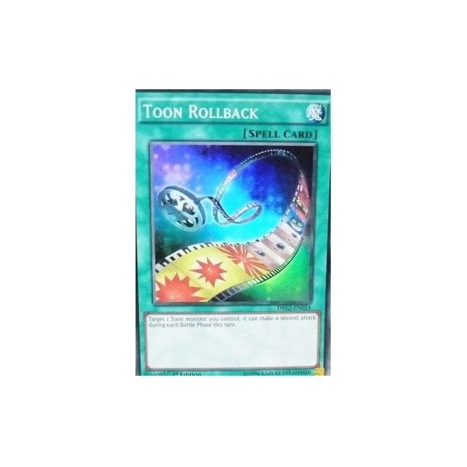 Yu Gi Oh Card Drl2 En024 Toon Rollback Super Rare Chaos Cards Yu Gi Oh Card Drl2 En024 Toon Rollback Super Rare Chaos Cards