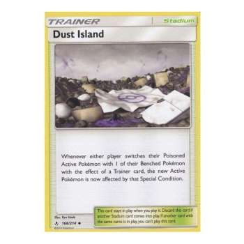 Dust Island : SUN AND MOON - UNBROKEN BONDS 168/234 - Pokemon Single Card
