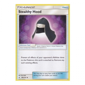 Stealthy Hood : SUN AND MOON - UNBROKEN BONDS 186/234 - Pokemon Single Card