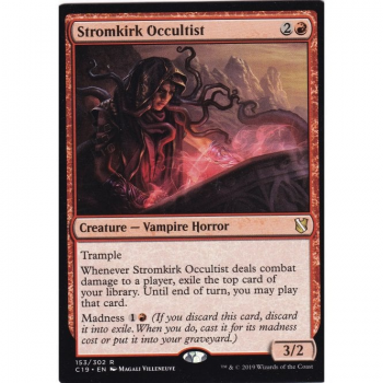 Stromkirk Occultist : COMMANDER 2019 153/302 - Magic the Gathering Single Card