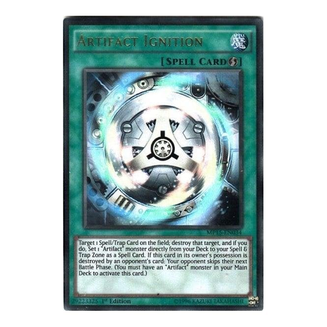 artifact cards yugioh Yu-Gi-Oh! Dark Magician Girl the Dragon Knight main image 1