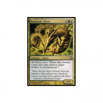 Harmonic Sliver (FOIL) : MYSTERY BOOSTER 1901 - Magic the Gathering Single Card