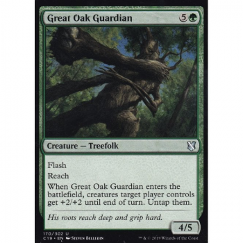 Great Oak Guardian : COMMANDER 2019 170/302 - Magic the Gathering Single Card