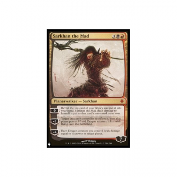 Sarkhan the Mad (FOIL) : MYSTERY BOOSTER 1908 - Magic the Gathering Single Card