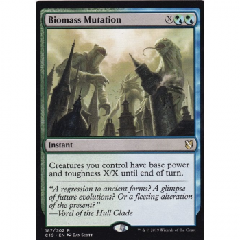 Biomass Mutation : COMMANDER 2019 187/302 - Magic the Gathering Single Card