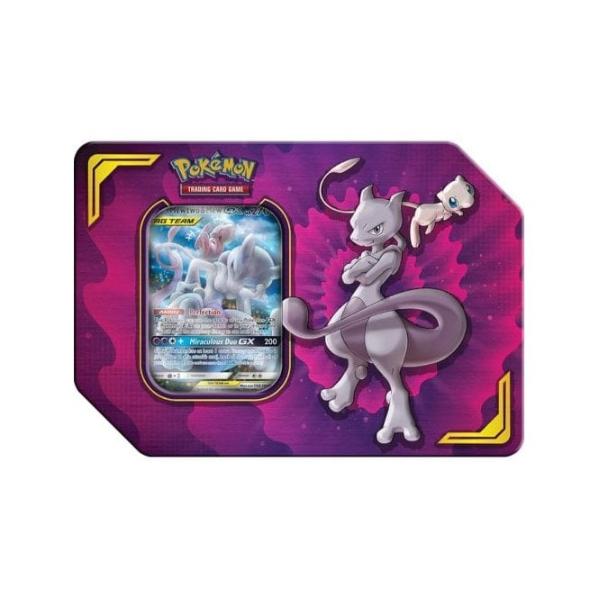 Pokemon Power Partnership Tin - Mewtwo & Mew | Chaos Cards Pokemon Power Partnership Tin - Mewtwo & Mew | Chaos Cards