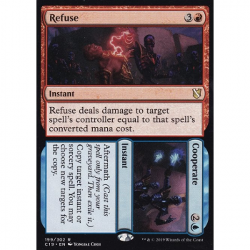 Refuse // Cooperate : COMMANDER 2019 199/302 - Magic the Gathering Single Card