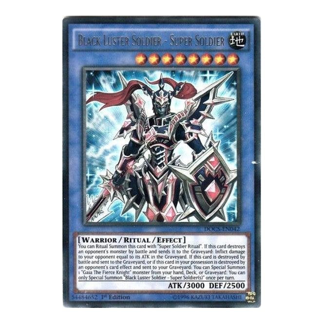 first edition yugioh cards price guide Yugioh Toon Black Luster Soldier TOCH-EN001 1st Edition Ultra Rare Nea main image 0