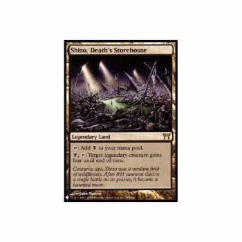 Shizo, Death's Storehouse (FOIL) : MYSTERY BOOSTER 1935 - Magic the Gathering Single Card