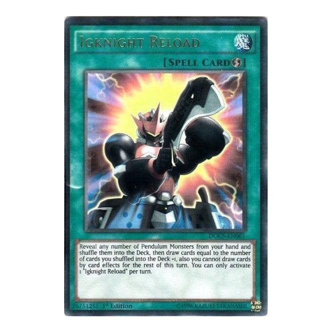 Yu-Gi-Oh! Card DOCS-EN061 Igknight Reload (Ultra Rare) | Chaos Cards Yu-Gi-Oh! Card DOCS-EN061 Igknight Reload (Ultra Rare) | Chaos Cards