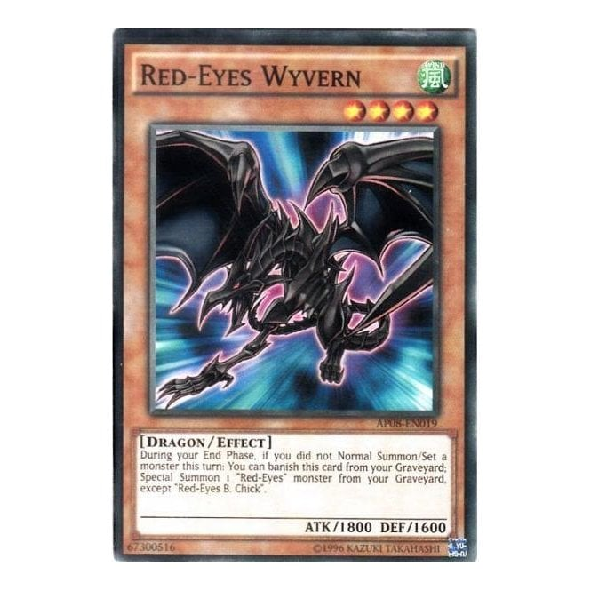 YuGiOh! Card AP08EN019 RedEyes Wyvern Chaos Cards