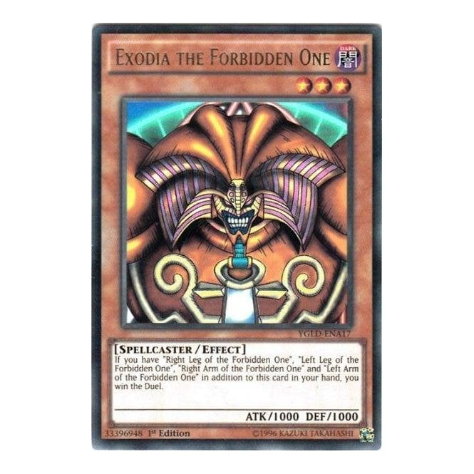 Yu-Gi-Oh! Card YGLD-ENA17 Exodia the Forbidden One (Ultra Rare) | Chaos Cards Yu-Gi-Oh! Card YGLD-ENA17 Exodia the Forbidden One (Ultra Rare) | Chaos Cards