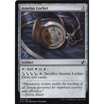 Azorius Locket : COMMANDER 2019 210/302 - Magic the Gathering Single Card
