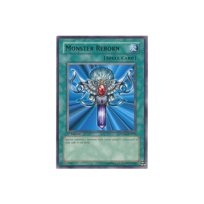 YuGiOh! Card DPYGEN019 Monster Reborn (Rare) Chaos Cards