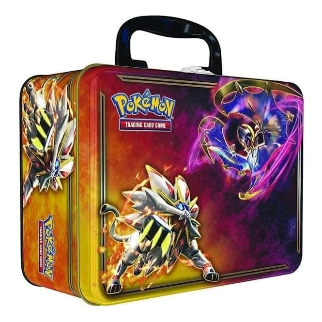 Pokemon Collectors Chest Empty Tin Only - Solgaleo / Lunala | Chaos Cards Pokemon Collectors Chest Empty Tin Only - Solgaleo / Lunala | Chaos Cards