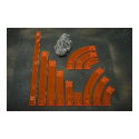 Bandua Wargames - Imperial Tokens Orange for X-Wing