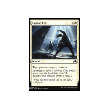 Expose Evil : MYSTERY BOOSTER 098 - Magic the Gathering Single Card