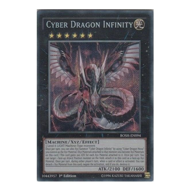 Yu-Gi-Oh! Card BOSH-EN094 Cyber Dragon Infinity (Secret Rare) | Chaos Cards
