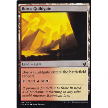 Boros Guildgate : COMMANDER 2019 234/302 - Magic the Gathering Single Card