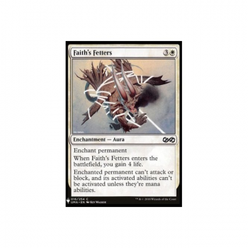 Faith's Fetters : MYSTERY BOOSTER 101 - Magic the Gathering Single Card