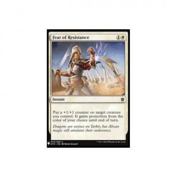 Feat of Resistance : MYSTERY BOOSTER 103 - Magic the Gathering Single Card