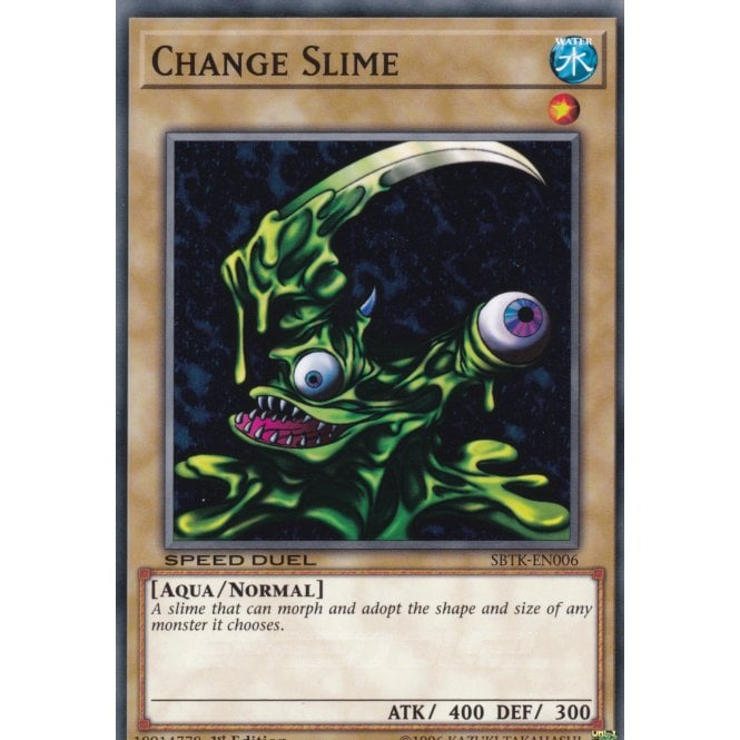 Yu-Gi-Oh! Single Card SBTK-EN006 Change Slime (Common) | Chaos Cards Yu-Gi-Oh! Single Card SBTK-EN006 Change Slime (Common) | Chaos Cards