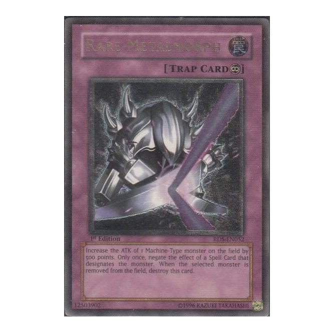 Yu-Gi-Oh! Card RDS-EN052 Rare Metalmorph (Ultimate Rare) | Chaos Cards