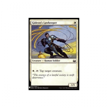 Gideon's Lawkeeper : MYSTERY BOOSTER 118 - Magic the Gathering Single Card