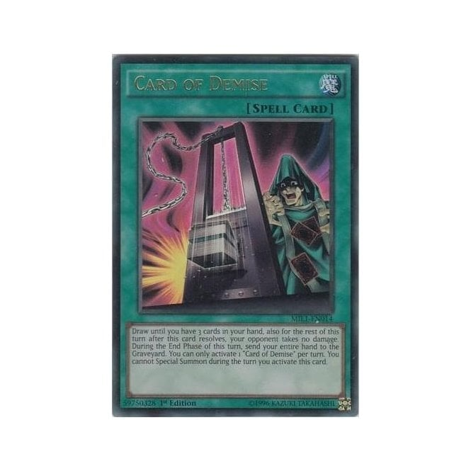 card demise yugioh Amazon.com: Yu-Gi-Oh! TCG: 2025 Retro Pack 2 (RP-02) Booster Box (24 Packs)  : Toys & Games main image 1
