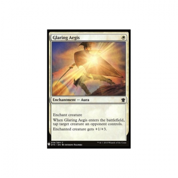 Glaring Aegis : MYSTERY BOOSTER 120 - Magic the Gathering Single Card