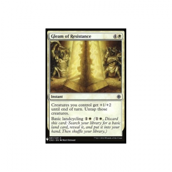 Gleam of Resistance : MYSTERY BOOSTER 121 - Magic the Gathering Single Card