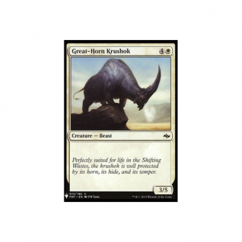 Great-Horn Krushok : MYSTERY BOOSTER 127 - Magic the Gathering Single Card