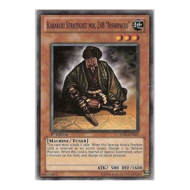 Yu-Gi-Oh! Card STBL-EN021 Karakuri Strategist mdl 248 Nishipachi (Common) |  Chaos Cards