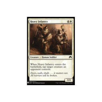 Heavy Infantry : MYSTERY BOOSTER 134 - Magic the Gathering Single Card