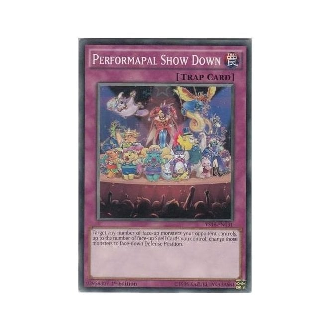 Yu-Gi-Oh! Card YS16-EN031 Performapal Show Down (Common) | Chaos Cards Yu-Gi-Oh! Card YS16-EN031 Performapal Show Down (Common) | Chaos Cards