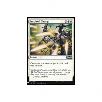 Inspired Charge : MYSTERY BOOSTER 140 - Magic the Gathering Single Card