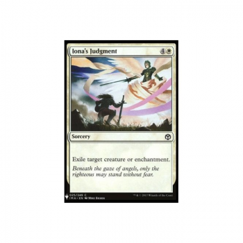 Iona's Judgment : MYSTERY BOOSTER 142 - Magic the Gathering Single Card