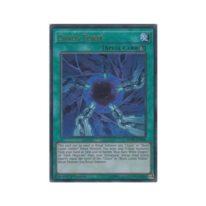 YuGiOh! Card MVP1EN008 Chaos Form (Ultra Rare) Chaos Cards