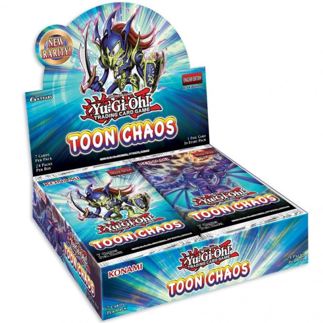 YuGiOh! Sealed Booster BOX (24 packs) Toon Chaos (1st Edition)