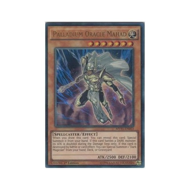 Yu-Gi-Oh! Card MVP1-EN053 Palladium Oracle Mahad (Ultra Rare) | Chaos Cards