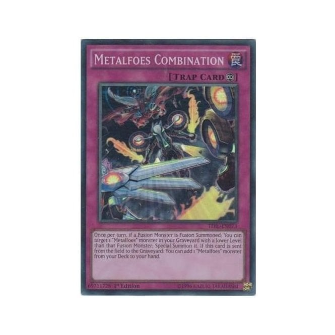 Yu-Gi-Oh! Card TDIL-EN073 Metalfoes Combination (Super Rare) | Chaos Cards Yu-Gi-Oh! Card TDIL-EN073 Metalfoes Combination (Super Rare) | Chaos Cards
