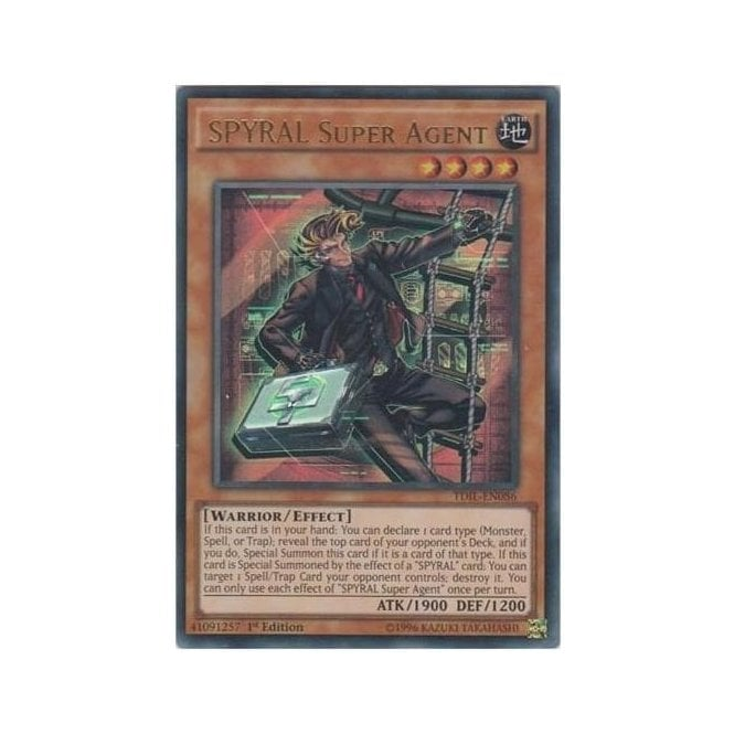 Yu-Gi-Oh! Card TDIL-EN086 SPYRAL Super Agent (Ultra Rare) | Chaos Cards