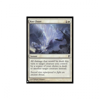 Kor Chant : MYSTERY BOOSTER 152 - Magic the Gathering Single Card